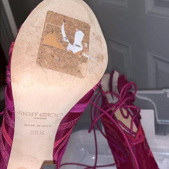 Jimmy Choo PINK Ankle Booties - Picture 3 of 3